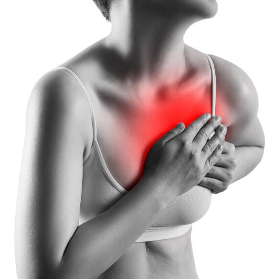 болка в областта на гърдите симптом на гръдна остеохондроза jpg